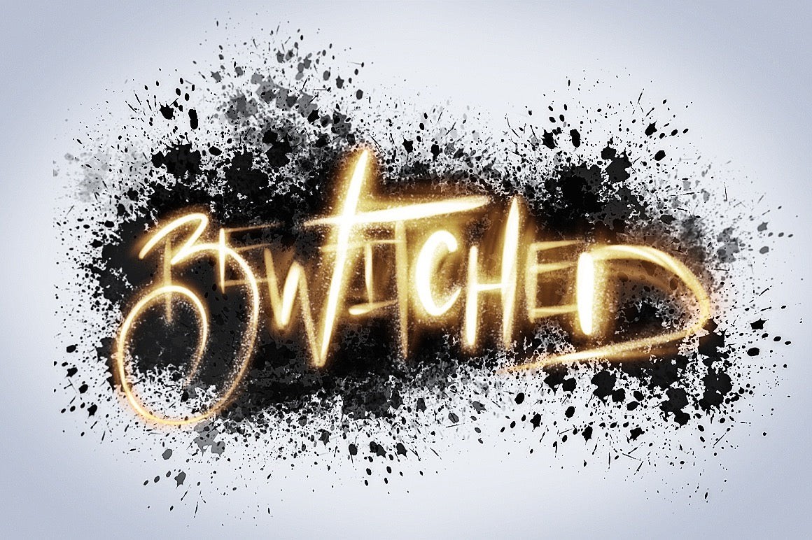 Procreate哥特式书法板写笔刷 笔刷资源 sucaiwan.com