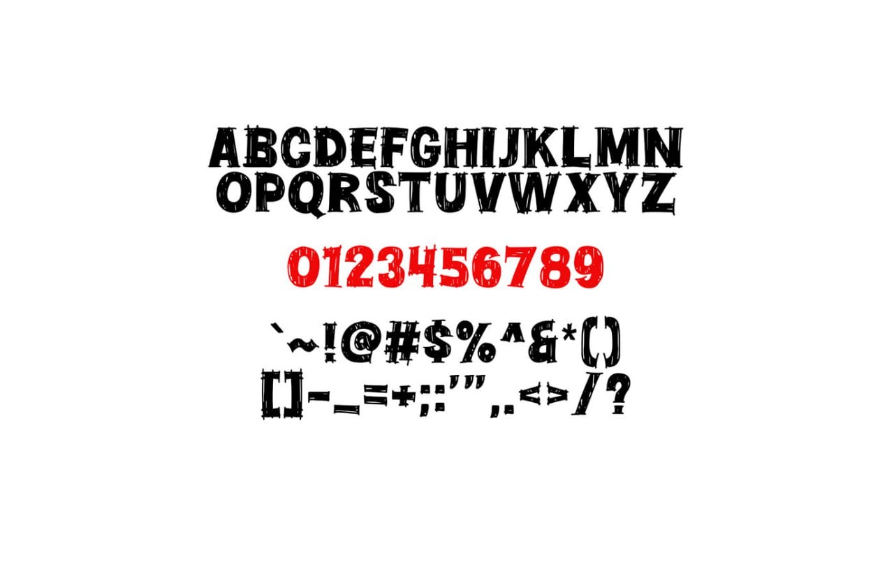 We Love Peace铅笔素描英文字体，免费可商用 设计素材 sucaiwan.com