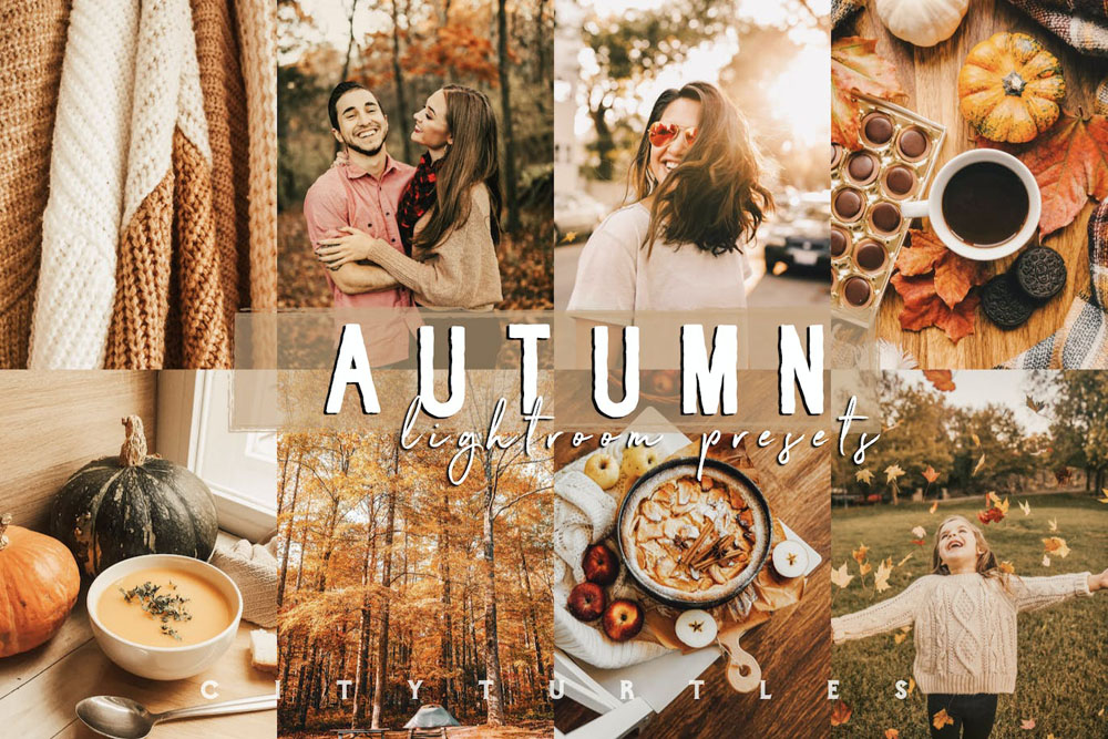 43款秋冬季鲜艳明亮色调Lightroom预设 插件预设 sucaiwan.com