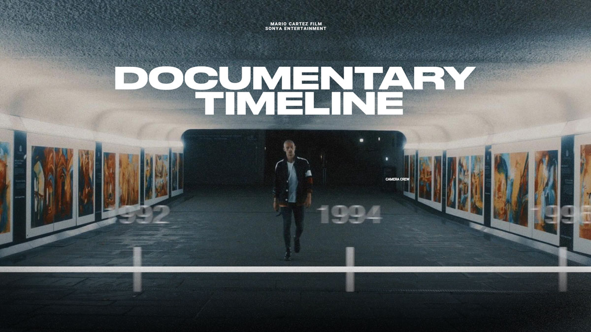 FCPX插件：真实电影纪录片短片Vlog时间轴时间线视觉效果插件 Documentary Timeline . sucaiwan.com
