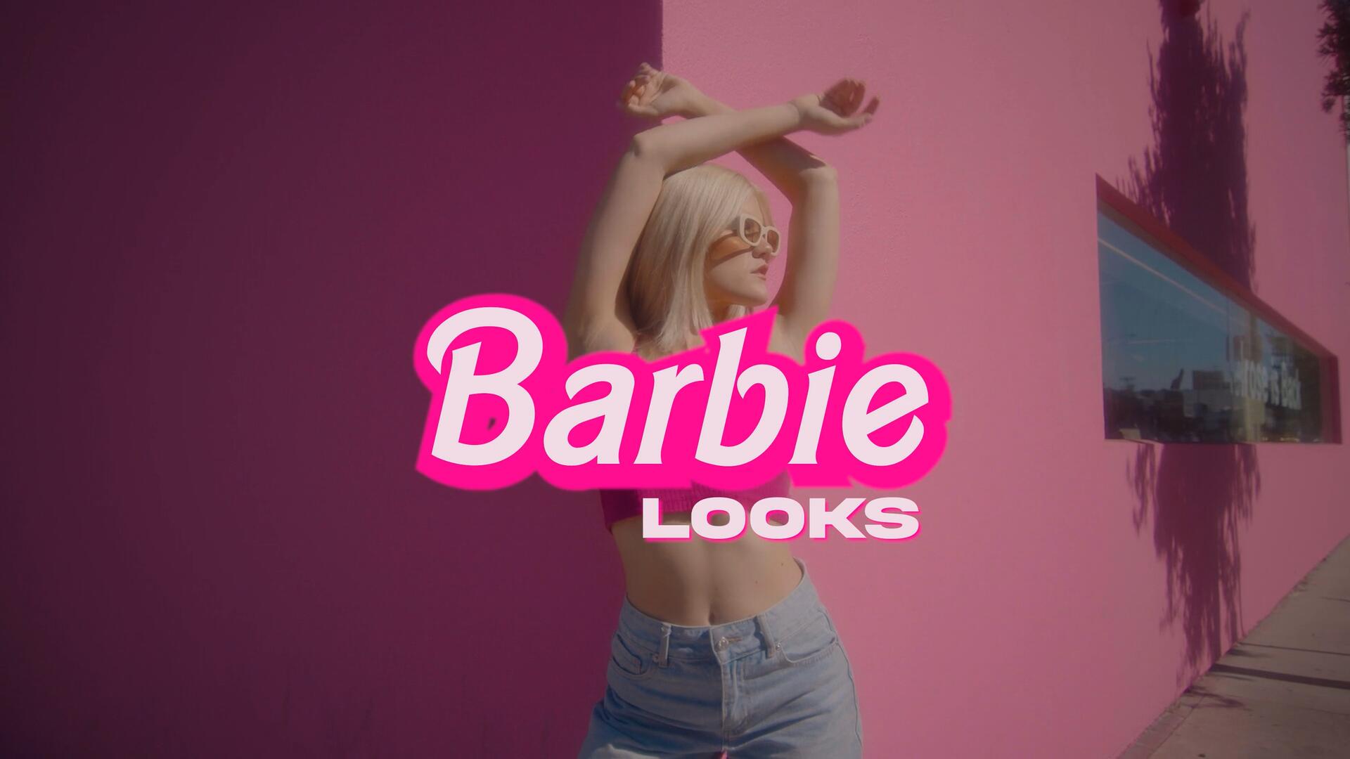 《Barbie》芭比粉电影鲜艳色彩风格LUT调色预设 BARBIE LOOKS – Tropic Colour 插件预设 sucaiwan.com