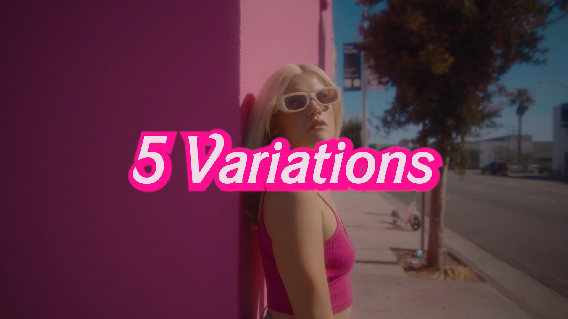 《Barbie》芭比粉电影鲜艳色彩风格LUT调色预设 BARBIE LOOKS – Tropic Colour 插件预设 sucaiwan.com