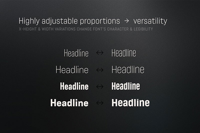 Lütschine高端定制无衬线英文字体完整版 设计素材 sucaiwan.com