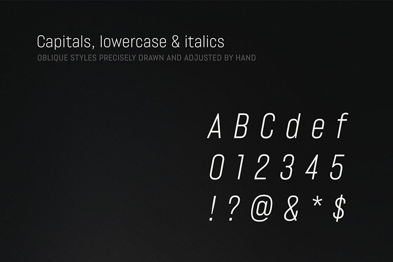 Lütschine高端定制无衬线英文字体完整版 设计素材 sucaiwan.com