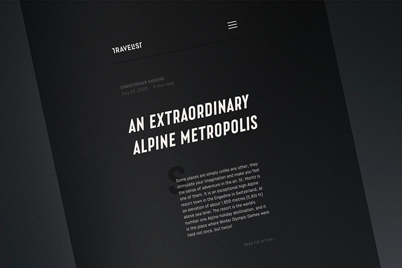 Lütschine高端定制无衬线英文字体完整版 设计素材 sucaiwan.com