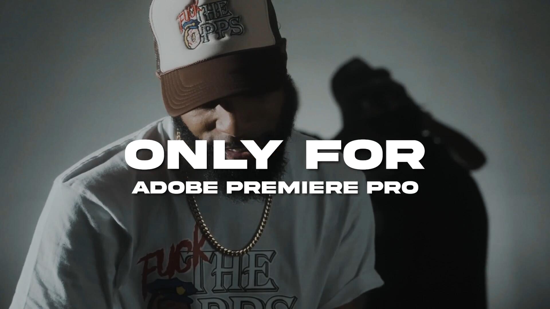 AKV Studios 嘻哈说唱风格闪光打孔闪烁摇晃缩放音乐MV转场预设包 Drill Music Video FX Presets 插件预设 sucaiwan.com