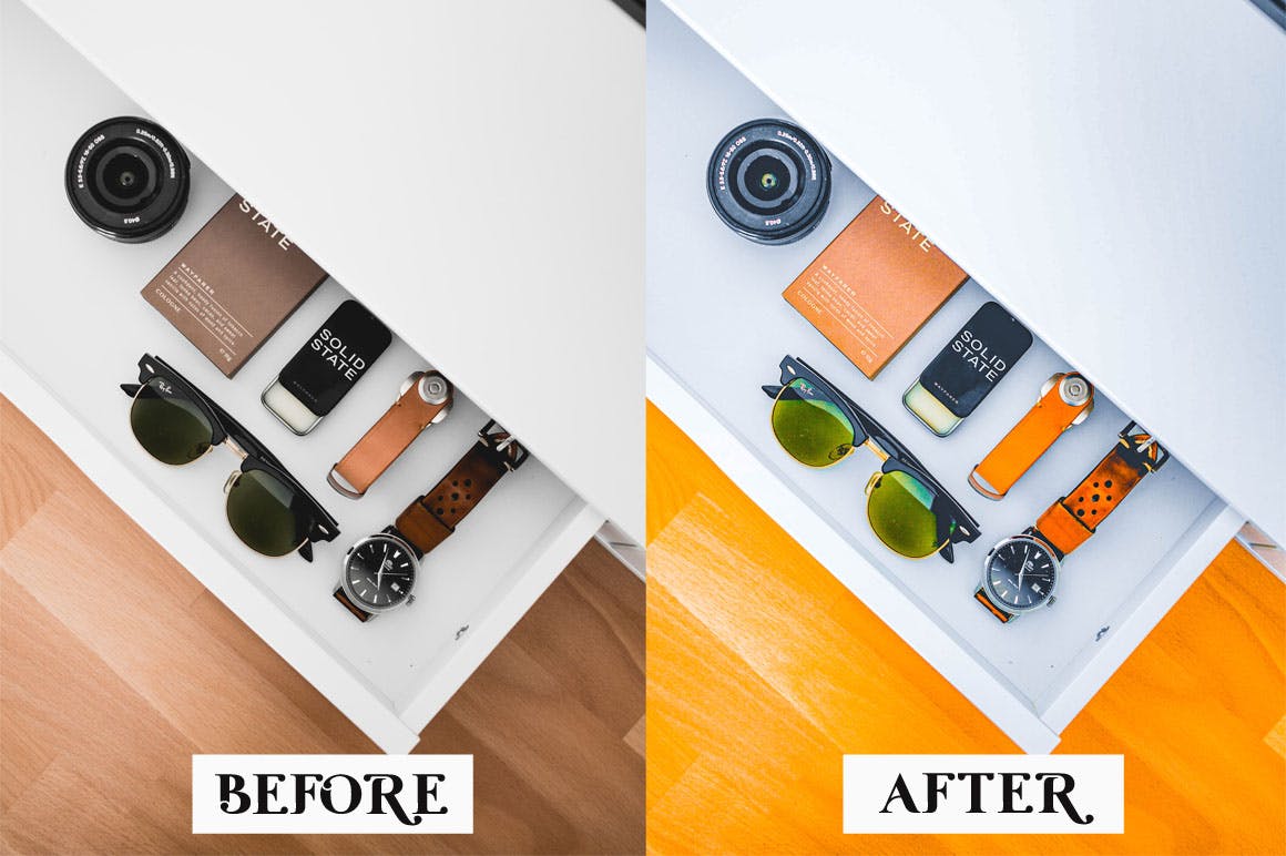 15款产品摄影色彩增强Lightroom预设 插件预设 sucaiwan.com