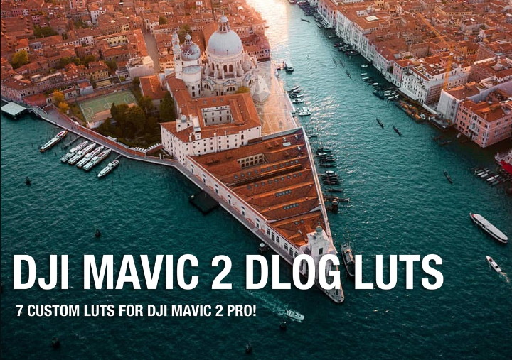 7个大疆DJI Mavic 2 专用调色LUT预设包 DJI Mavic 2 DLOG LUTS By Henbu 插件预设 sucaiwan.com
