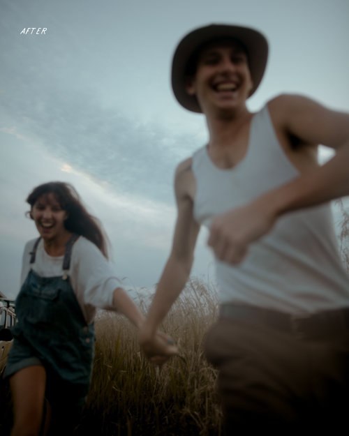 阴暗黄昏灰色电影风摄影照片后期调色LR预设 Elle May – Mic and Eli – For Low Light Presets . sucaiwan.com