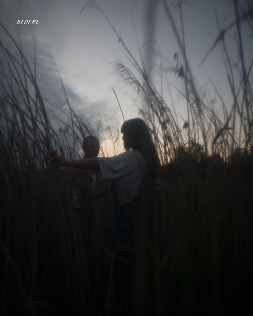 阴暗黄昏灰色电影风摄影照片后期调色LR预设 Elle May – Mic and Eli – For Low Light Presets . sucaiwan.com