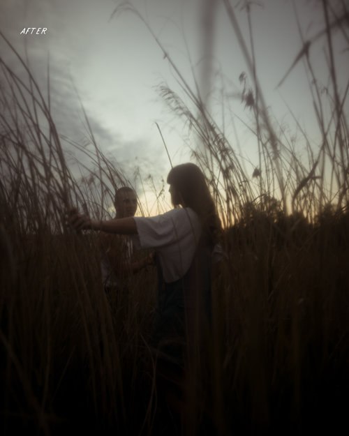 阴暗黄昏灰色电影风摄影照片后期调色LR预设 Elle May – Mic and Eli – For Low Light Presets . sucaiwan.com