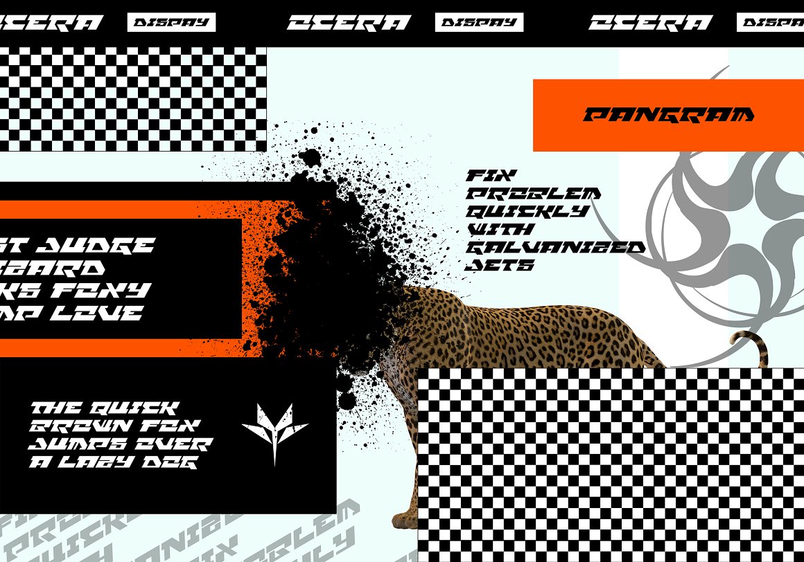 酸性未来机能赛博朋克科技感英文字体 OCERRA 设计素材 第7张-素材湾丨精选海外优质设计素材资源 酸性未来机能赛博朋克科技感英文字体 OCERRA 设计素材 sucaiwan.com