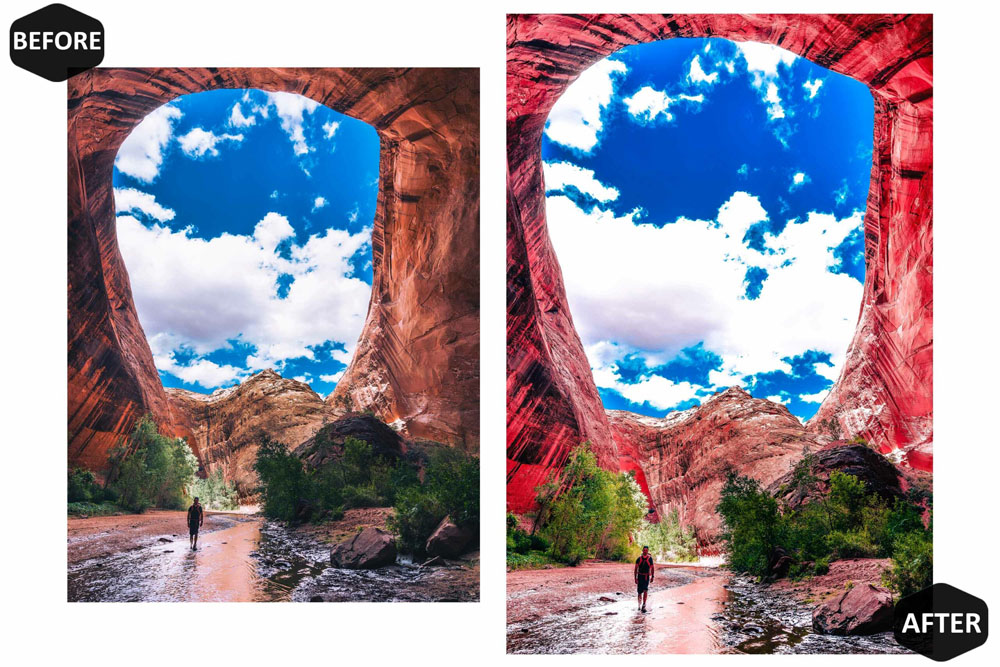 12款沙漠红色暖色色调Lightroom移动预设 插件预设 第6张-素材湾丨精选海外优质设计素材资源 12款沙漠红色暖色色调Lightroom移动预设 插件预设 sucaiwan.com