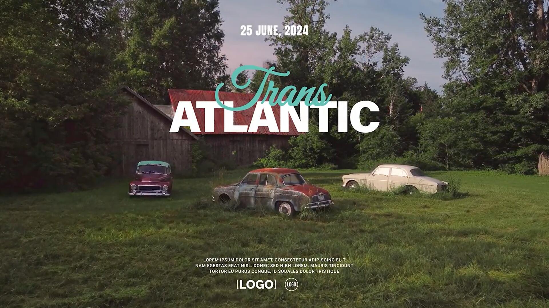 AE模板：6款情绪美学电影视频海报封面文本标题排版模板包 . sucaiwan.com