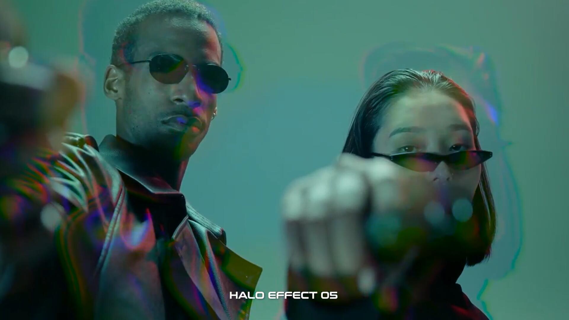 FCPX插件：12种梦幻棱镜扭曲光晕画面模糊滤镜色差效果包 . sucaiwan.com