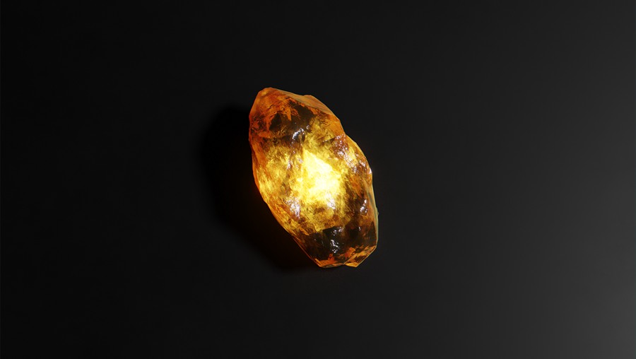 Blender预设-发光能量宝石材质着色器 Glowing Magical Energy Gemstone 插件预设 sucaiwan.com