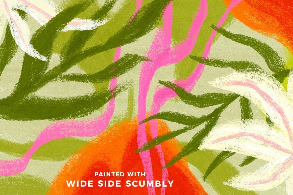 18个粉彩绘画Procreate笔刷 笔刷资源 第4张-素材湾丨精选海外优质设计素材资源 18个粉彩绘画Procreate笔刷 笔刷资源 sucaiwan.com