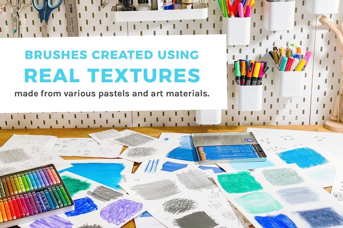 18个粉彩绘画Procreate笔刷 笔刷资源 第5张-素材湾丨精选海外优质设计素材资源 18个粉彩绘画Procreate笔刷 笔刷资源 sucaiwan.com