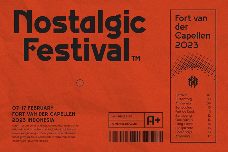 MN Grissee无衬线英文字体完整版 设计素材 sucaiwan.com