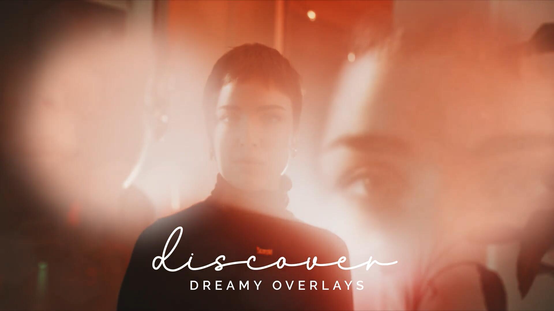 AE/PR模板：万花筒柔美炫光棱镜折射梦幻视觉特效叠加 . sucaiwan.com