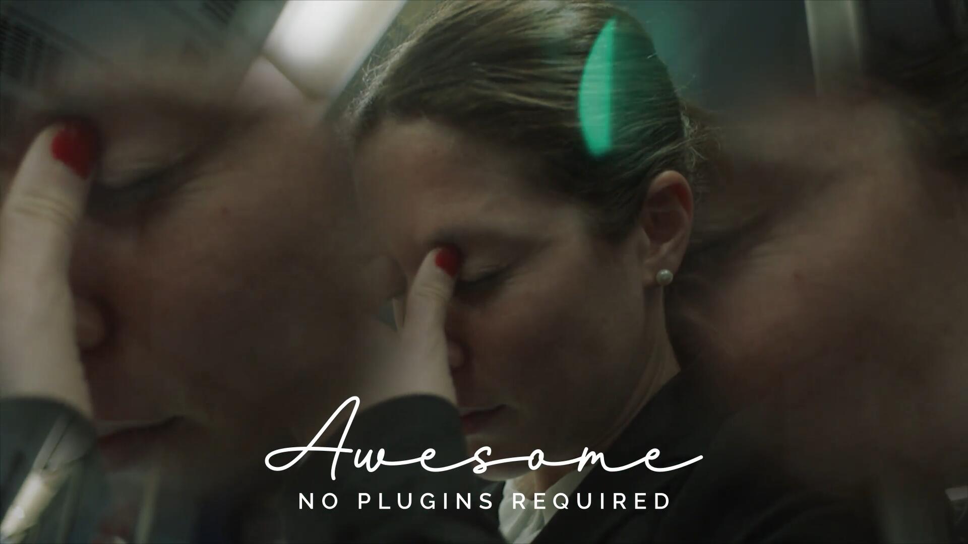 AE/PR模板：万花筒柔美炫光棱镜折射梦幻视觉特效叠加 . sucaiwan.com