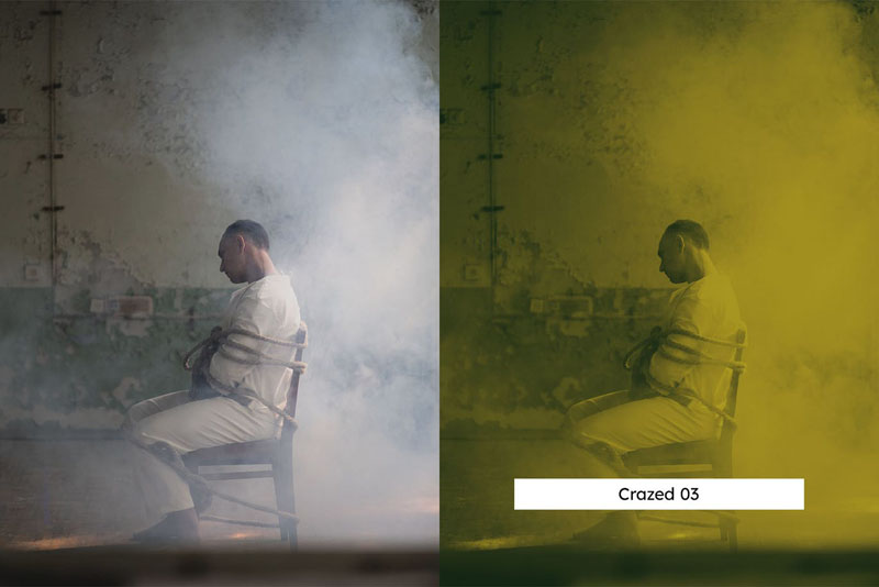 20款恐怖电影胶片色调Lightroom预设LUTs预设 插件预设 sucaiwan.com