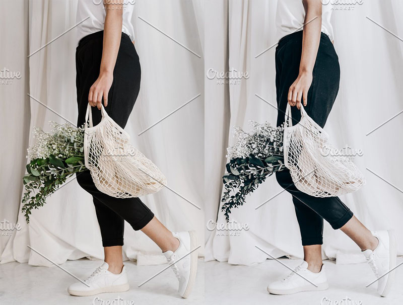 12款奶油白色调XMP/DNG/Lightroom预设 插件预设 sucaiwan.com