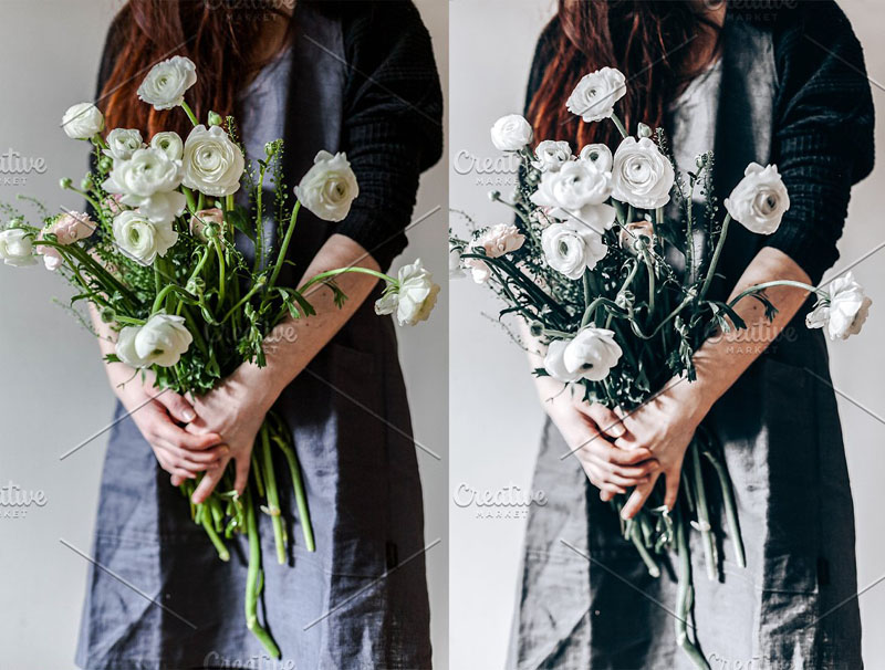 12款奶油白色调XMP/DNG/Lightroom预设 插件预设 sucaiwan.com