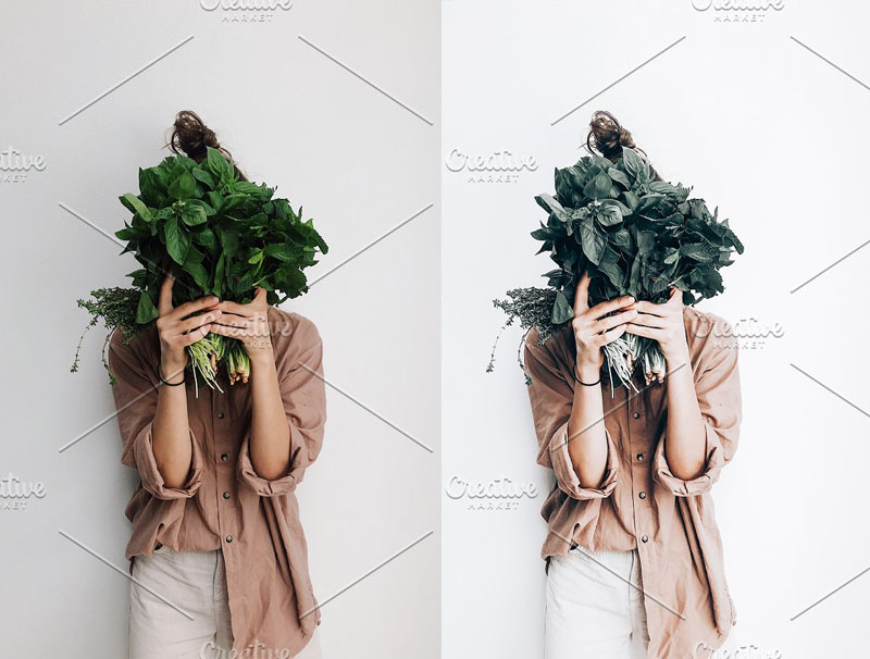 12款奶油白色调XMP/DNG/Lightroom预设 插件预设 sucaiwan.com