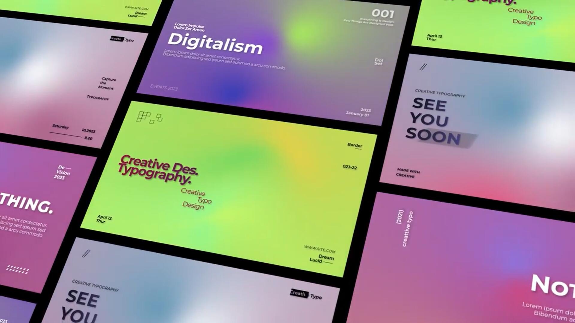 PR模板:6个优雅弥散光颗粒渐变网格形状抽象艺术背景素材 . 第1张-素材湾丨精选海外优质设计素材资源 PR模板:6个优雅弥散光颗粒渐变网格形状抽象艺术背景素材 . sucaiwan.com