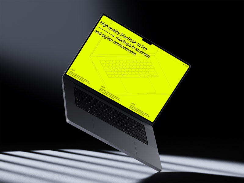16款MacBook笔记本电脑场景展示PSD贴图样机模板 样机素材 sucaiwan.com