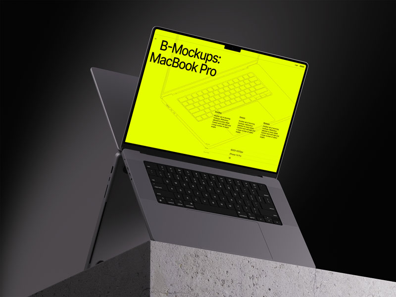 16款MacBook笔记本电脑场景展示PSD贴图样机模板 样机素材 sucaiwan.com