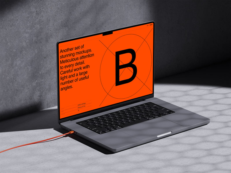 16款MacBook笔记本电脑场景展示PSD贴图样机模板 样机素材 sucaiwan.com