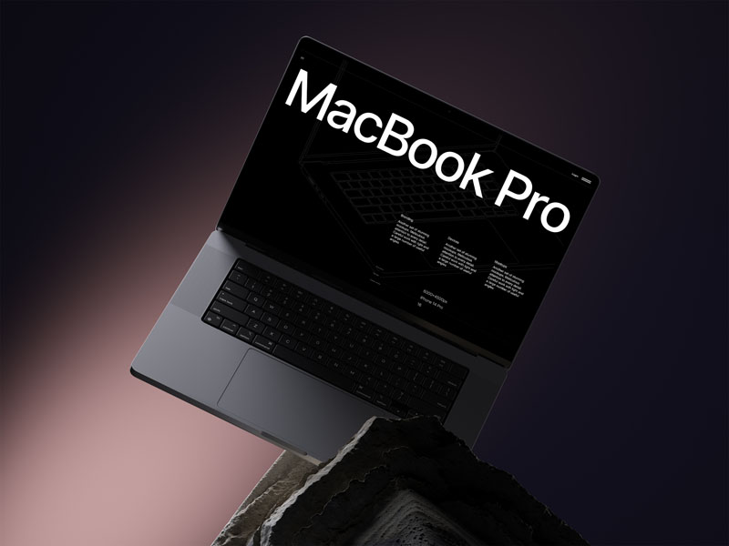 16款MacBook笔记本电脑场景展示PSD贴图样机模板 样机素材 sucaiwan.com