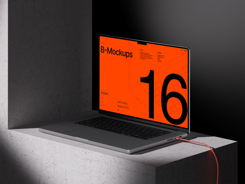 16款MacBook笔记本电脑场景展示PSD贴图样机模板 样机素材 sucaiwan.com