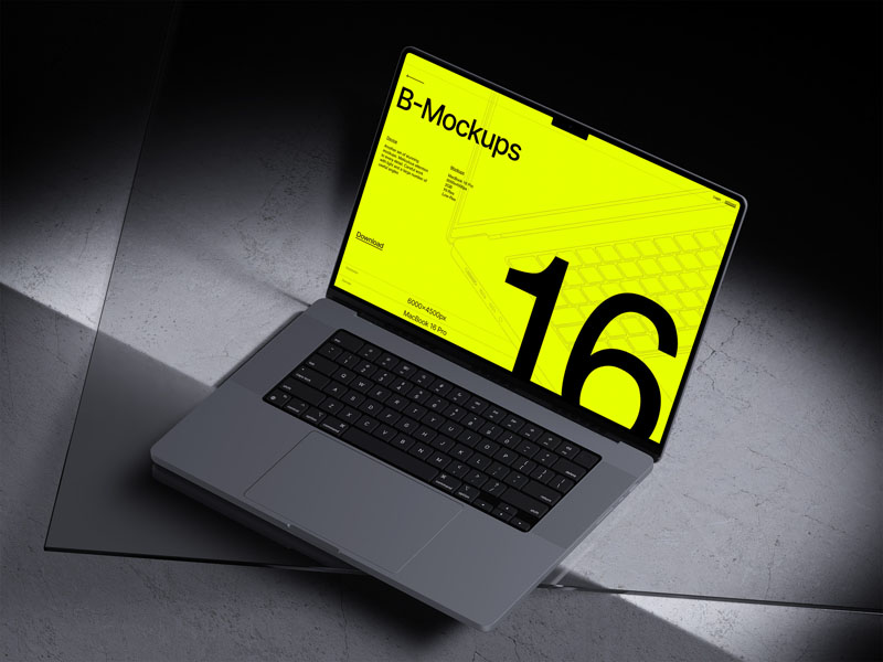 16款MacBook笔记本电脑场景展示PSD贴图样机模板 样机素材 sucaiwan.com
