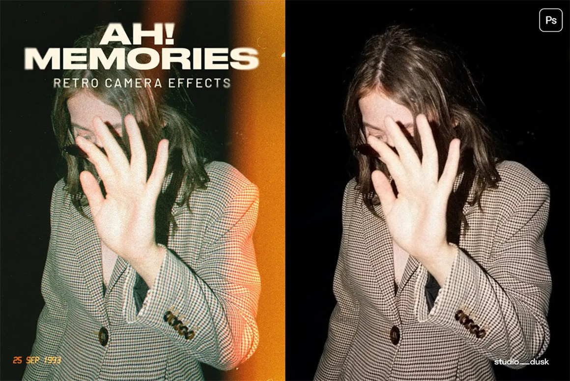 复古做旧胶片灼烧曝光光晕拍立得相机老式照片特效PSD样机 Disposable Camera Photo Effect 插件预设 第2张-素材湾丨精选海外优质设计素材资源 复古做旧胶片灼烧曝光光晕拍立得相机老式照片特效PSD样机 Disposable Camera Photo Effect 插件预设 sucaiwan.com