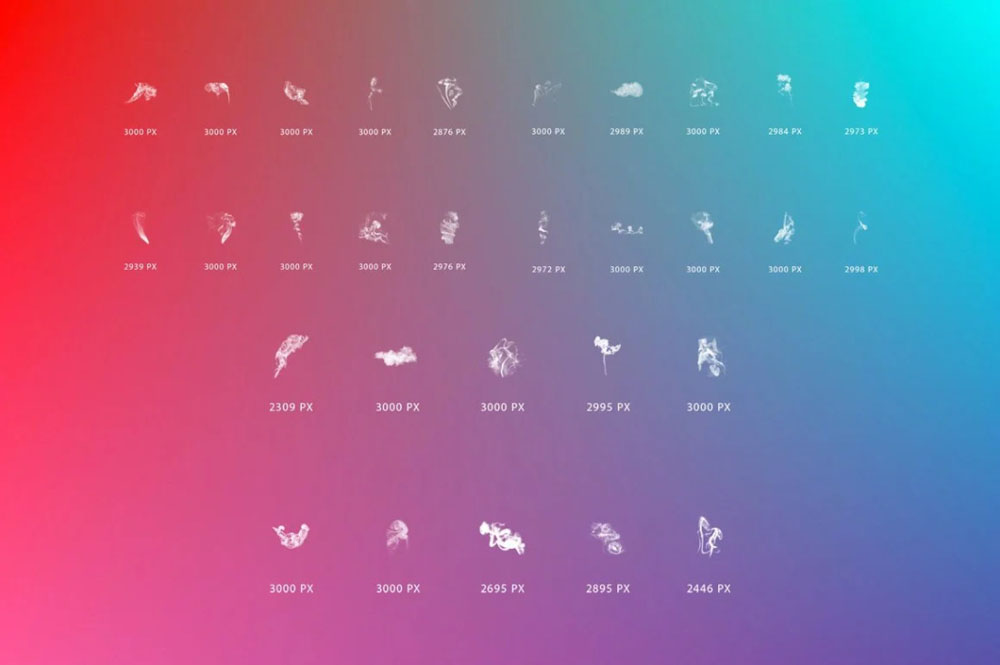 30款烟雾Photoshop笔刷 笔刷资源 第10张-素材湾丨精选海外优质设计素材资源 30款烟雾Photoshop笔刷 笔刷资源 sucaiwan.com