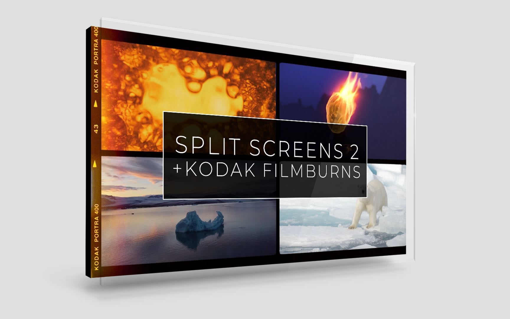 视频素材：25+个复古柯达电影分屏预设效果 Film Split Screens 影视音频 sucaiwan.com