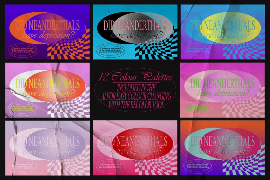 Angelainthefields 复古Y2K风格社交媒体图形文具海报墙壁艺术图形视觉包 设计素材 第4张-素材湾丨精选海外优质设计素材资源 Angelainthefields 复古Y2K风格社交媒体图形文具海报墙壁艺术图形视觉包 设计素材 sucaiwan.com