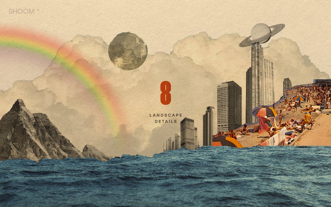 90多个复古假期美式拼贴艺术剪贴画剪报剪纸撕纸植物动物人物物品景观PNG免扣背景设计套装 Vintage Vacay Collage Kit by SHOOM HOUS 图片素材 第9张-素材湾丨精选海外优质设计素材资源 90多个复古假期美式拼贴艺术剪贴画剪报剪纸撕纸植物动物人物物品景观PNG免扣背景设计套装 Vintage Vacay Collage Kit by SHOOM HOUS 图片素材 sucaiwan.com