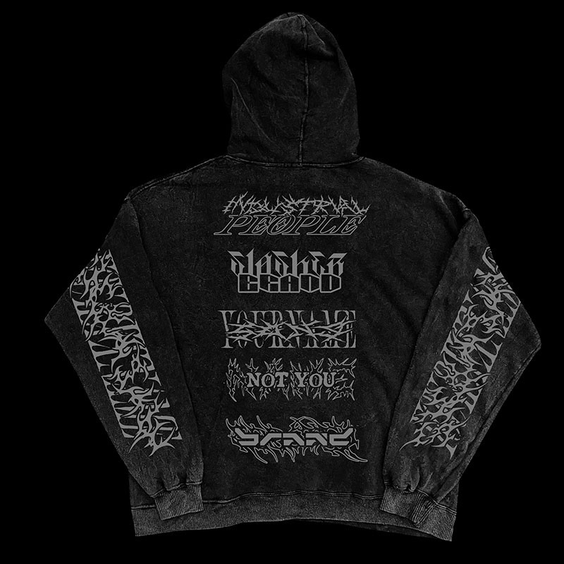 15款朋克摇滚风酸性英文字体合集 设计素材 sucaiwan.com