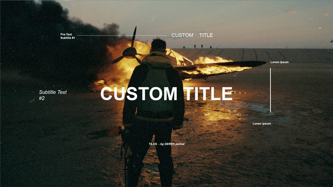 情绪电影美学史诗海报视频广告宣传标题文字PR/AE/PS/FCPX模板插件 Tropic Colour – Cinematic Titles Vol 2 . sucaiwan.com