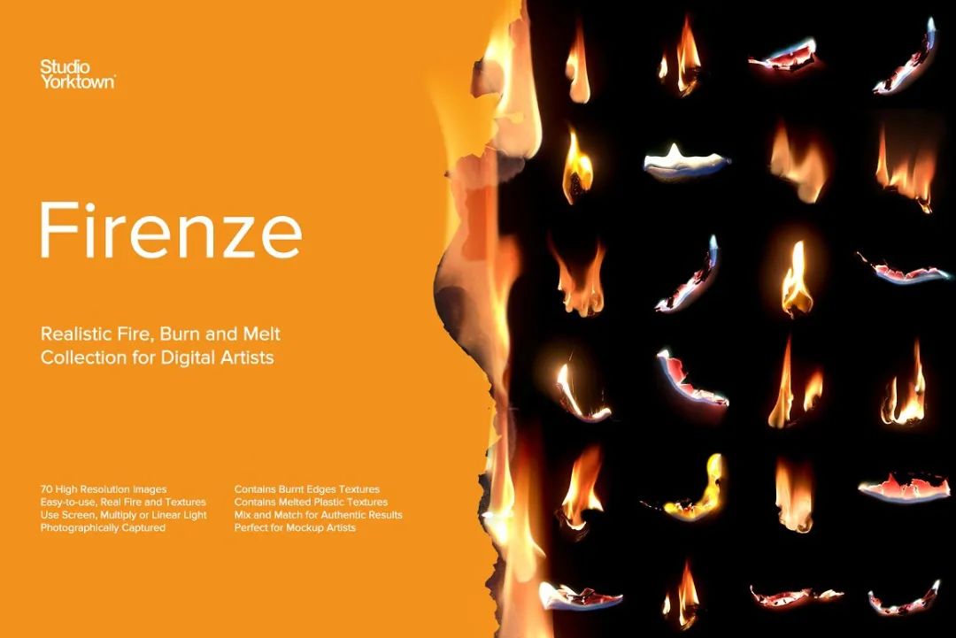 60多种逼真火焰火花熔化燃烧效果图形资产PNG素材 图片素材 sucaiwan.com