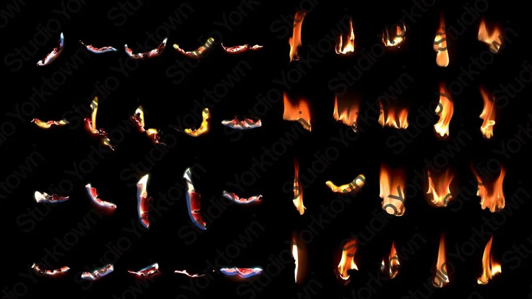 60多种逼真火焰火花熔化燃烧效果图形资产PNG素材 图片素材 sucaiwan.com