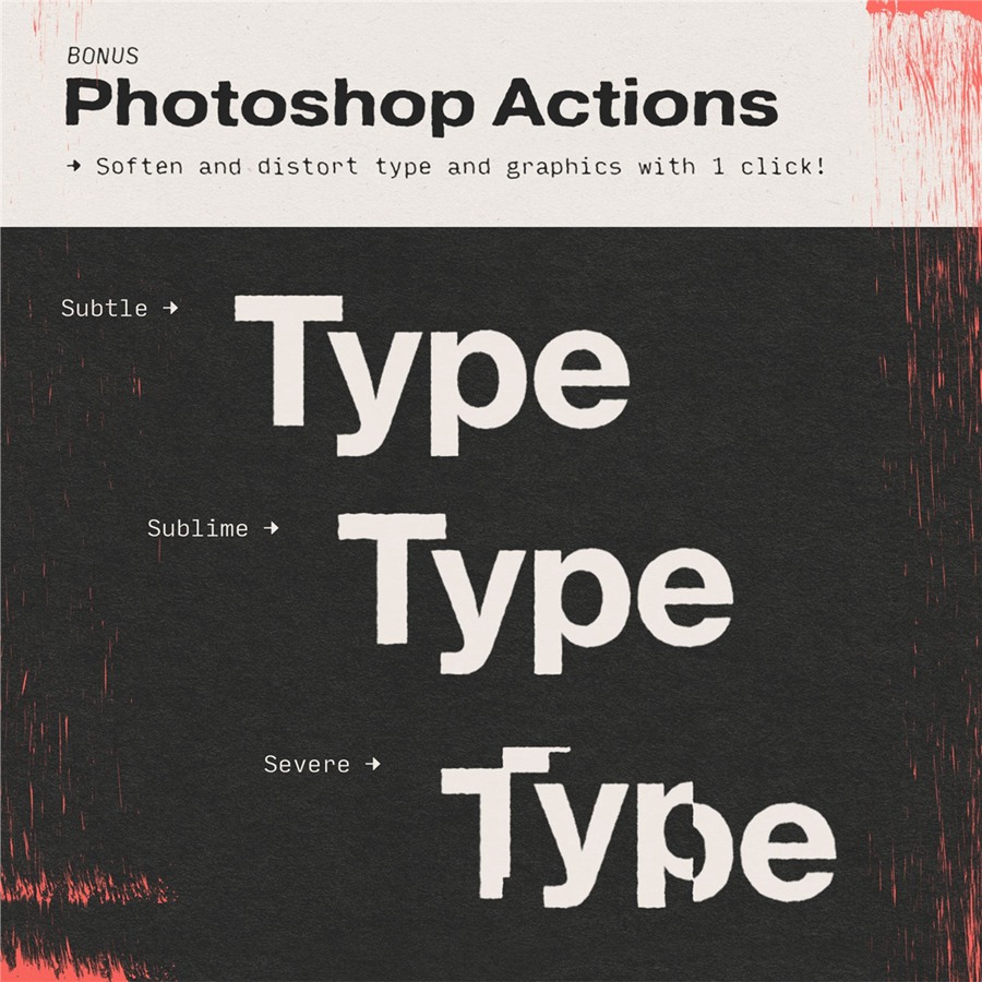 潮流做旧粗糙颗粒油墨打印纹理标签动作PS设计素材工具包 Printed Textures bracken . 第2张-素材湾丨精选海外优质设计素材资源 潮流做旧粗糙颗粒油墨打印纹理标签动作PS设计素材工具包 Printed Textures bracken . sucaiwan.com