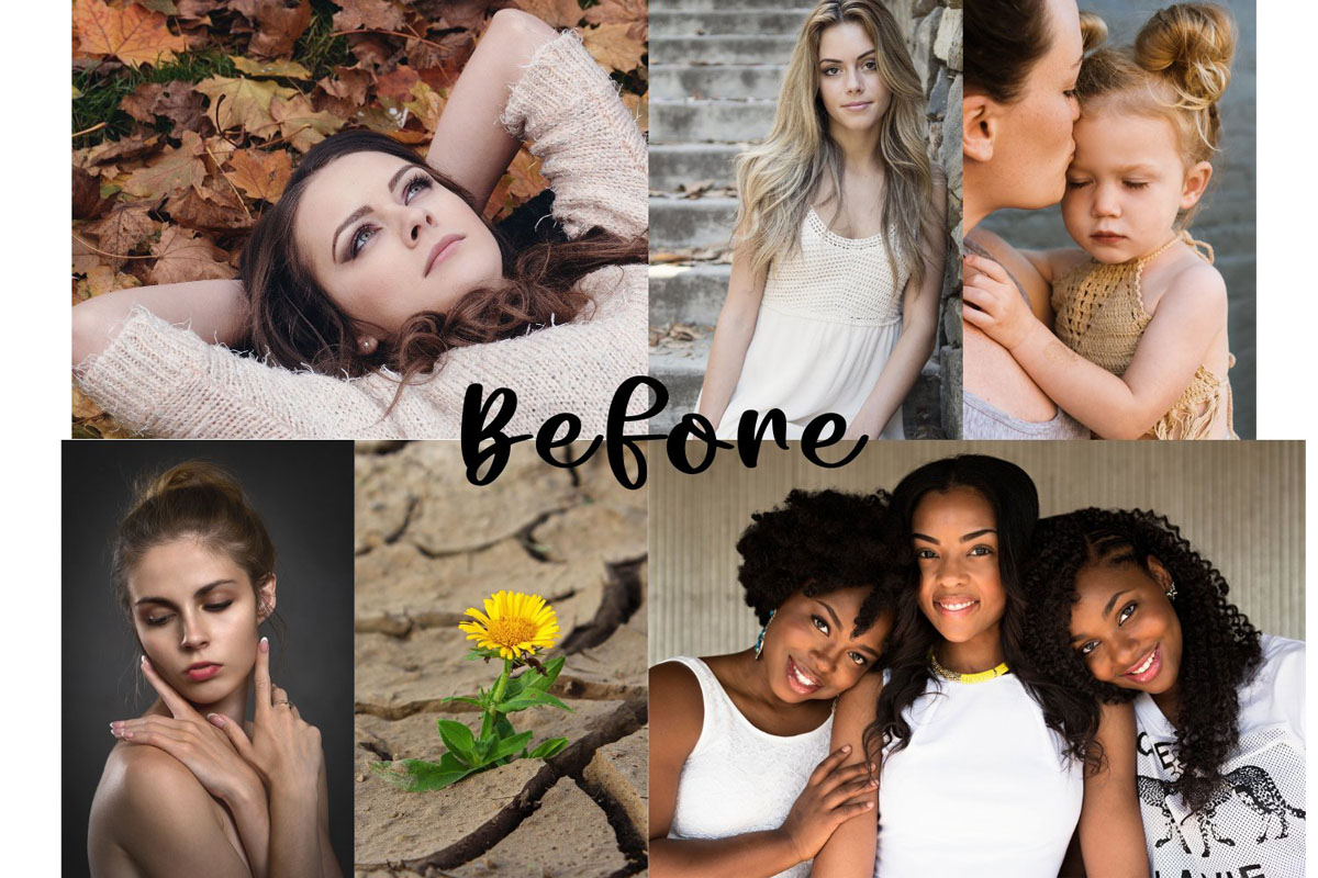 10款暖金色发光Lightroom预设 APP UI sucaiwan.com