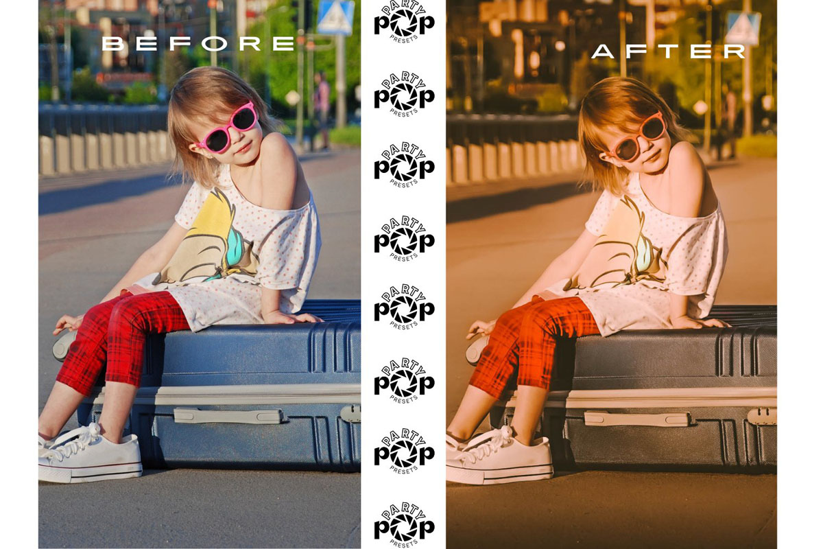 10款暖金色发光Lightroom预设 APP UI sucaiwan.com