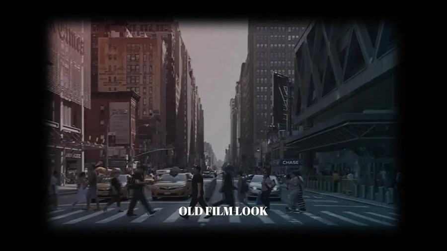 PR预设：40多个老电影氛围做旧胶片损坏烧伤过渡倒计时 . sucaiwan.com