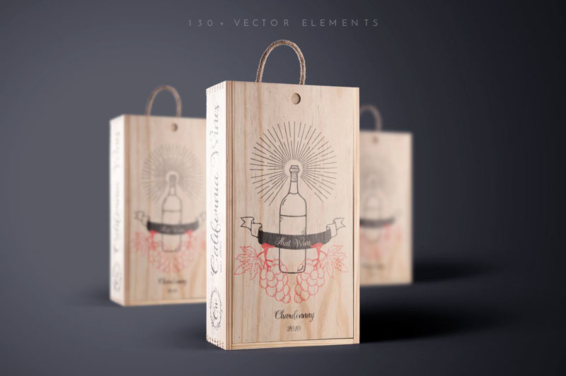 130+餐饮料理矢量插图和无缝图案 APP UI 第5张-素材湾丨精选海外优质设计素材资源 130+餐饮料理矢量插图和无缝图案 APP UI sucaiwan.com